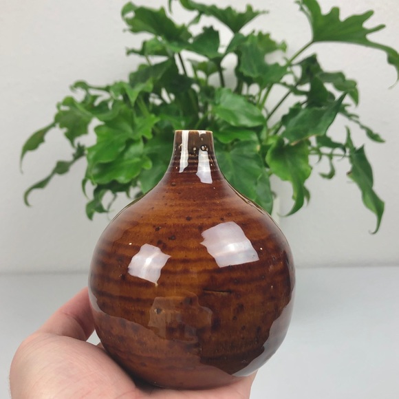 VINTAGE Otagiri Mercantile Company Brown Glazed Sm